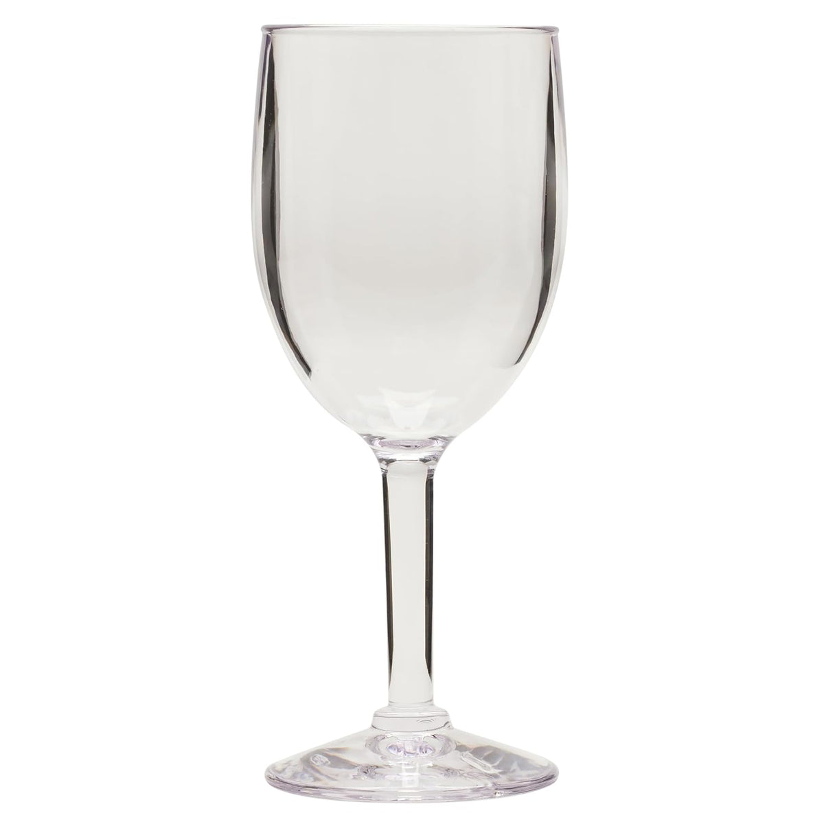 G.E.T. SW-1404-1-SAN-CL-EC Heavy-Duty Reusable Shatterproof Plastic Wine Glasses, 8 Ounce, Clear (Set of 4)