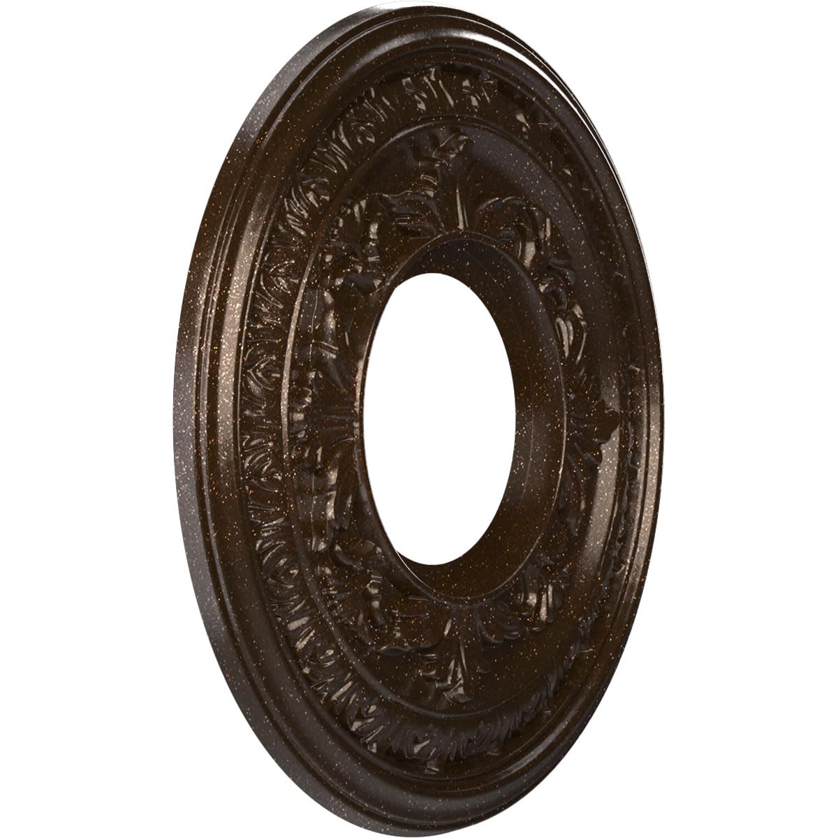Baltimore Thermoformed PVC Ceiling Medallion (Fits Canopies up to 4 1/4"), 10"OD x 3 1/2"ID x 3/4"P