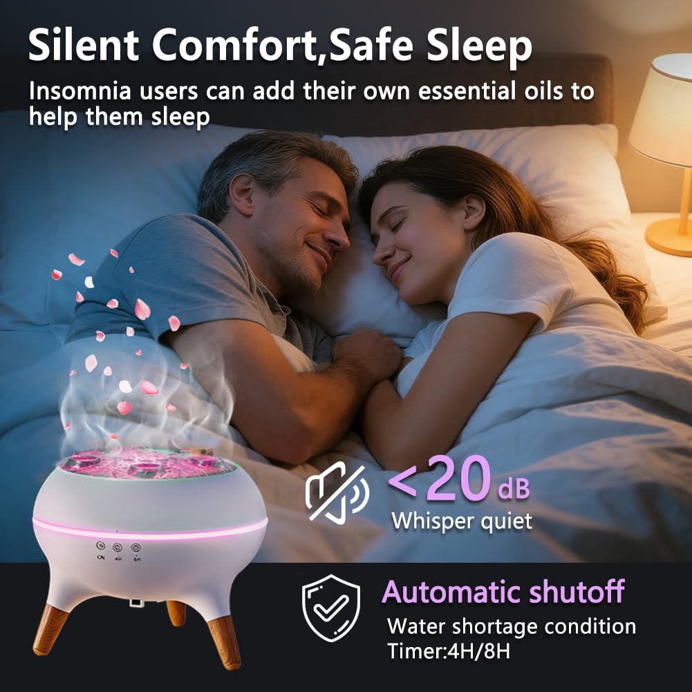 Aromatherapy Diffuser Humidifier, Essential Oil Diffuser
