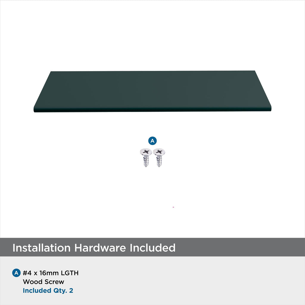 10 Pack 3-3/4" Edge Pulls Matte Black Drawer Pull