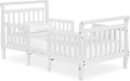 3-in-1 Toddler Bed with Rails, GREENGUARD Gold, White