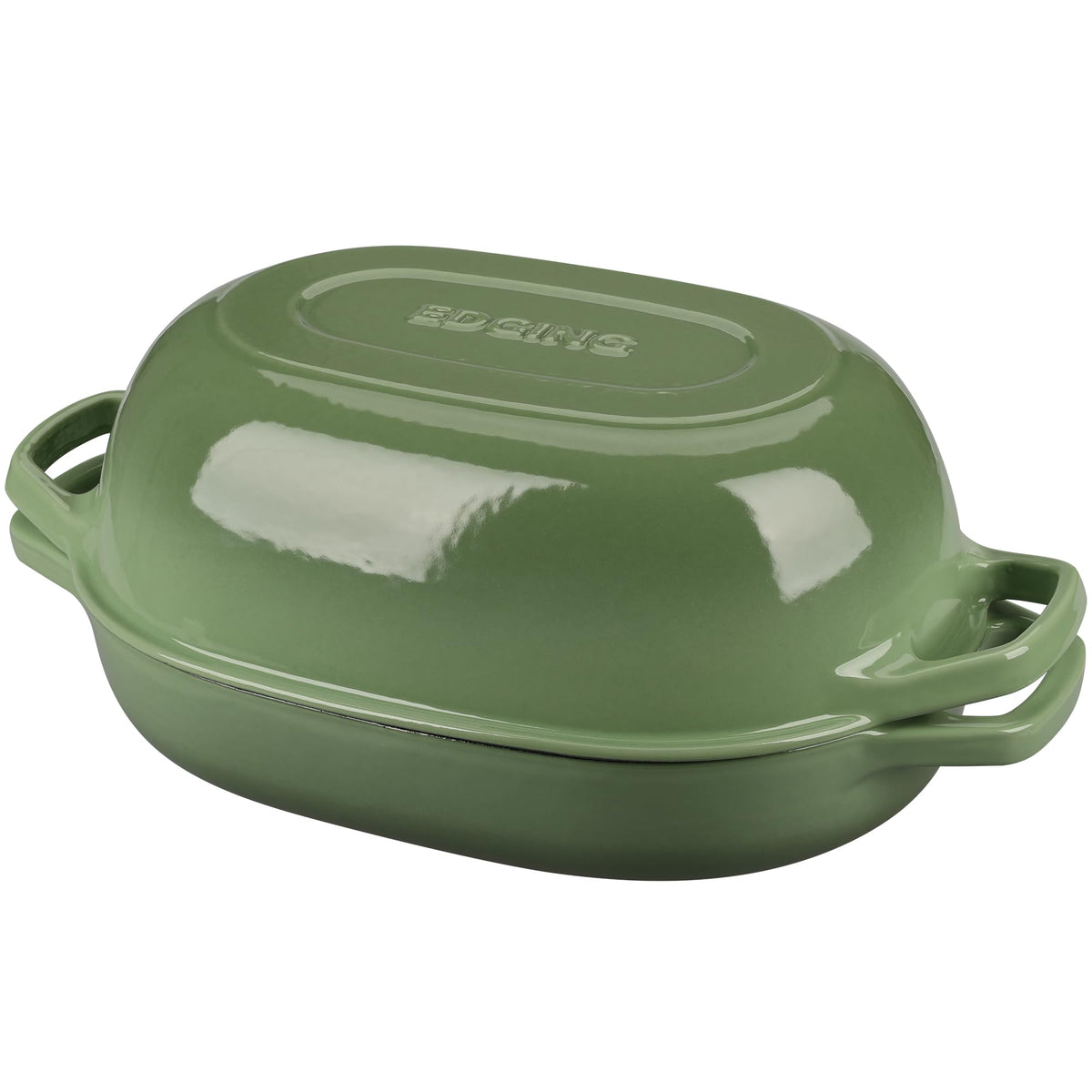 Enameled Cast Iron Oval Dutch Oven Pot with Lid, Dutch Oven for Sourdough Bread Baking, Bread Oven, Bread Dutch Oven