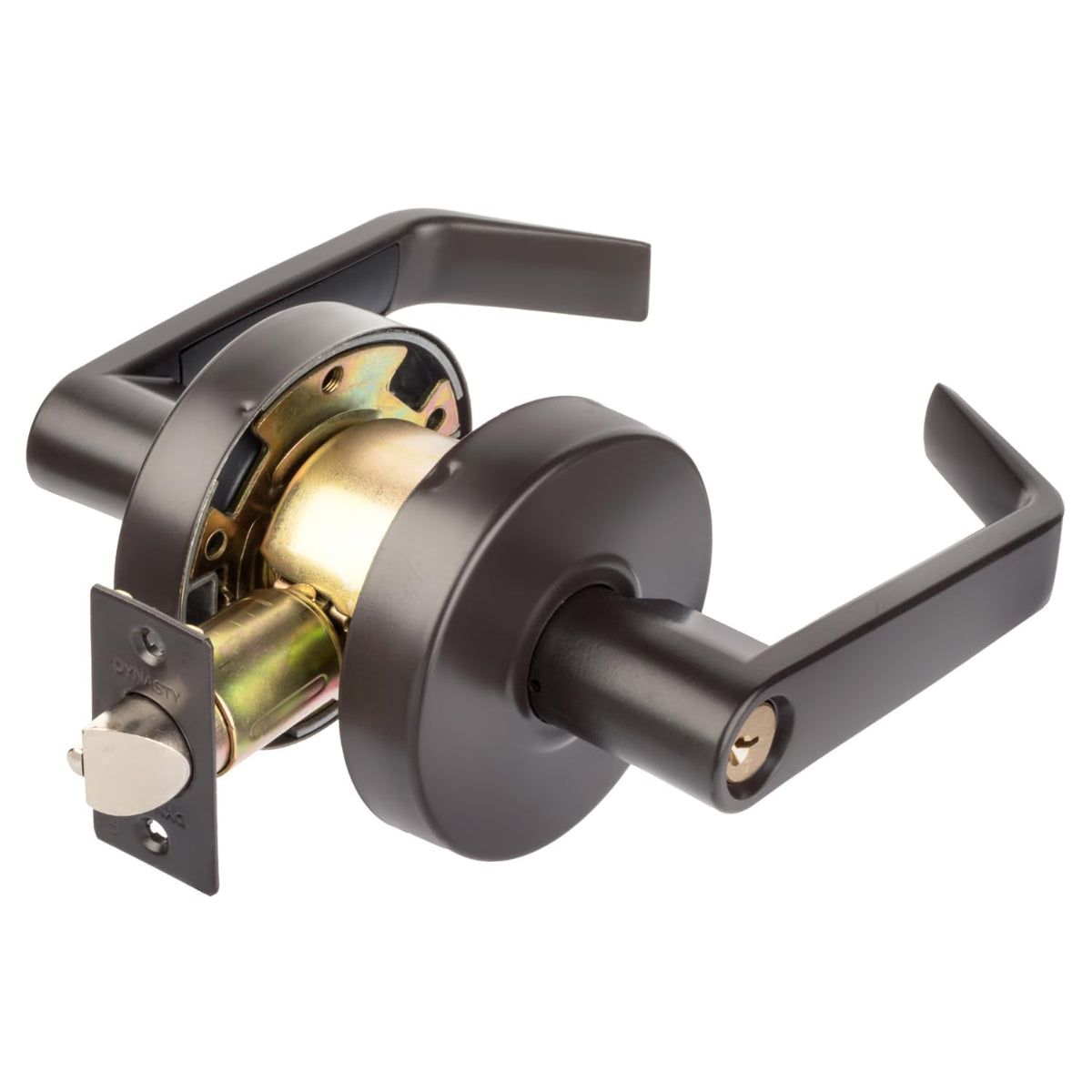 Augusta Storeroom Lever Lockset, ADA, Grade 2, Oil Rubbed Bronze