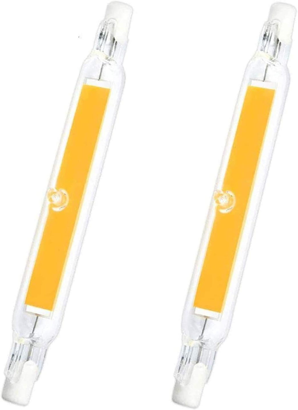 R7s COB Light Bulb 15W 118mm Dimmable Double Ended LED Bulbs 120V J Type T3 R7s Base Floodlight 150W Halogen Bulb