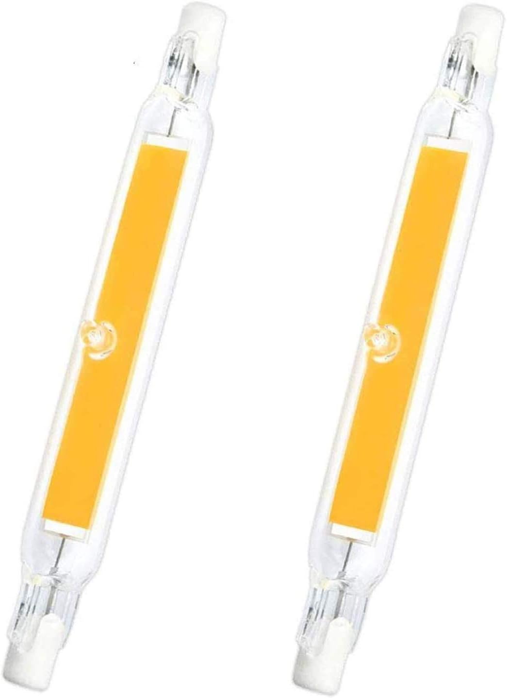 R7s COB Light Bulb 15W 118mm Dimmable Double Ended LED Bulbs 120V J Type T3 R7s Base Floodlight 150W Halogen Bulb