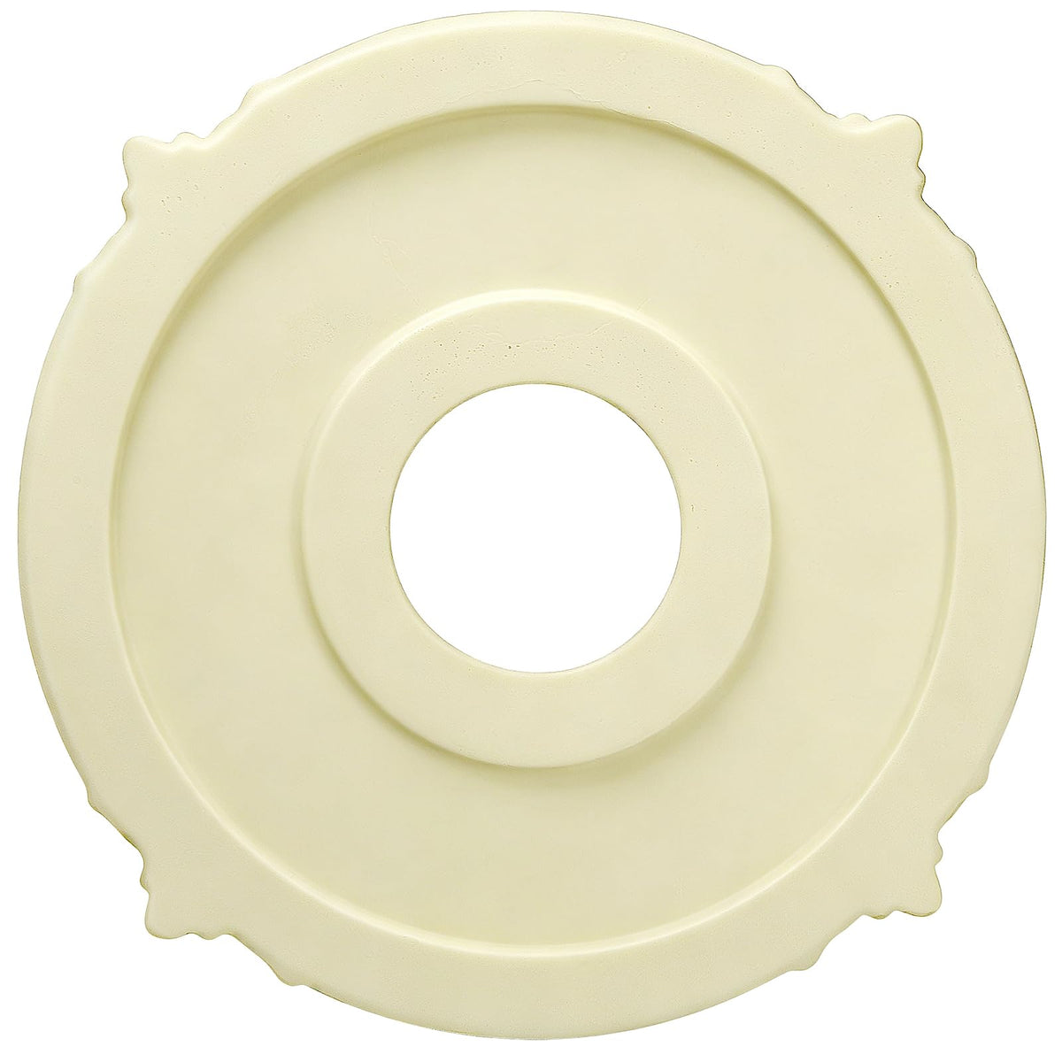PU Ceiling Medallion, 13"OD x 3.4"ID x 0.8"P Round Home Lighting