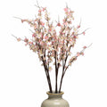 Artificial Cherry Blossom Branches for Vase Faux Cherry Blossom Stems Long Stem Artificial Flowers for Tall Vase (5