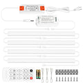 Under Cabinet Lighting Kit Plug in 21W 3000K Dimmable with Remote