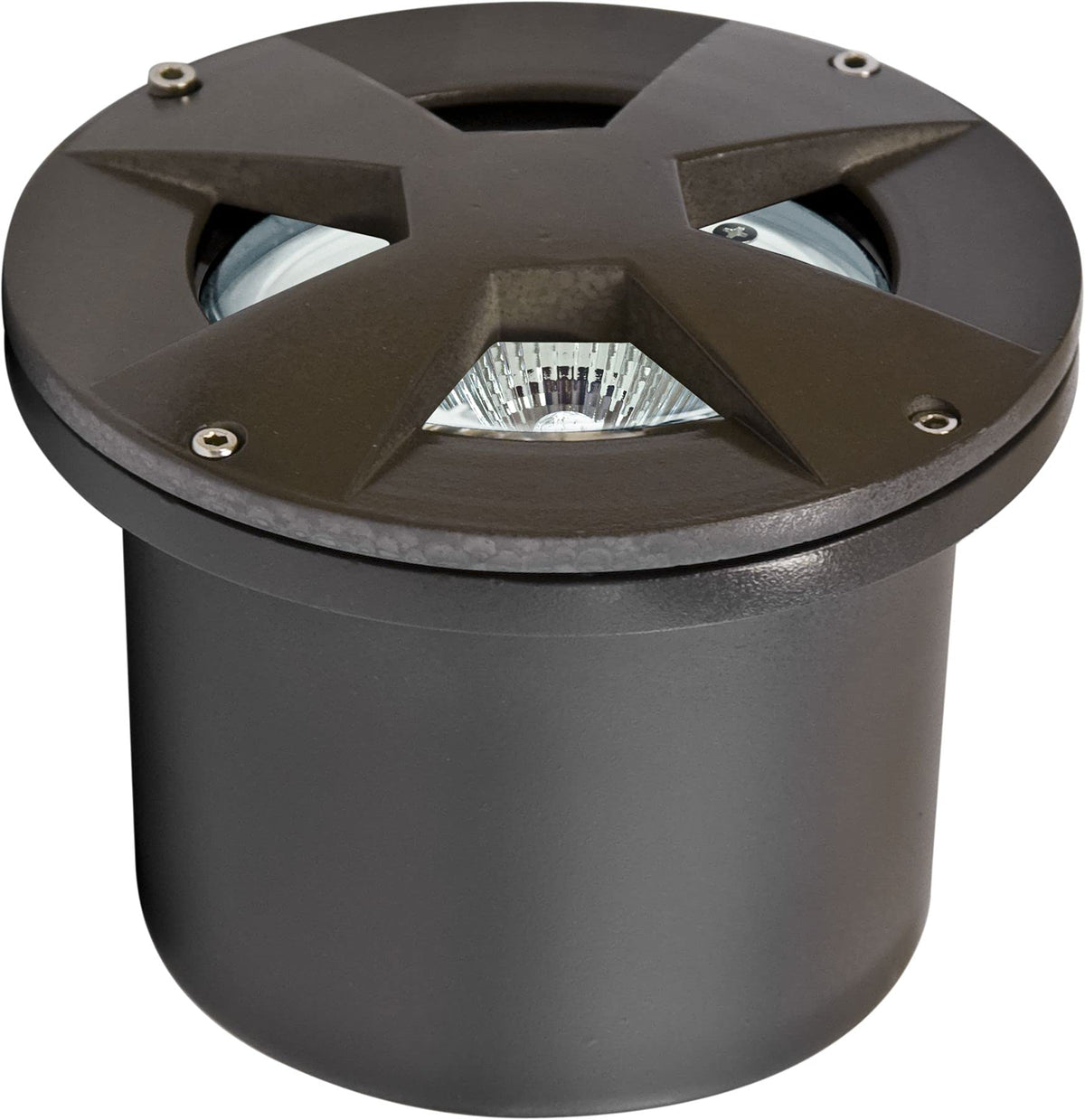 Well Light with Driveover Cover with Sleeve, 35W 12, Bronze Finish