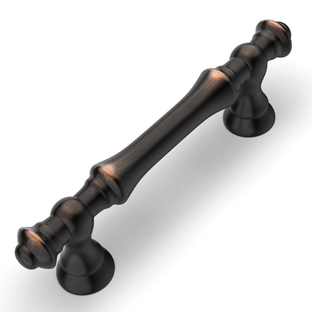 10 Pack Oil Rubbed Bronze Cabinet Pulls 3"