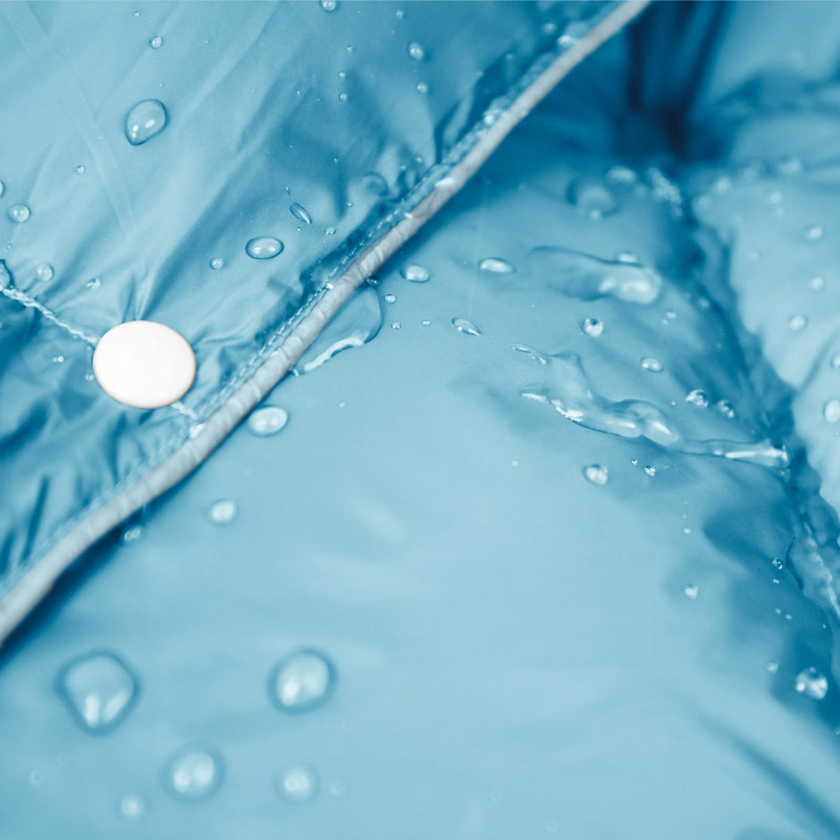 Camping Blanket for Adults Puffy Down Alternative Blue 52x75in