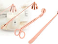 3-in-1 Candle Wick Trimmer Set with Wick Cutter, Snuffer and Wick Dipper