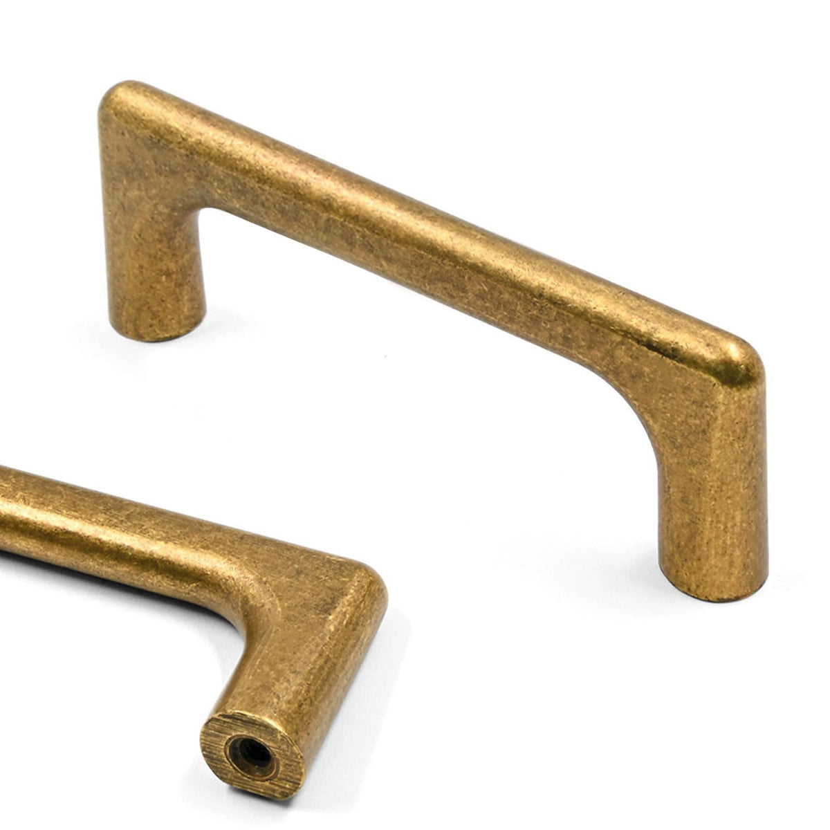 6 Pack 3 Inch(76mm) Antique Brass Cabinet Pulls Vintage Retro Cabinet Handles Cupboard Handles Kitchen Cabinet