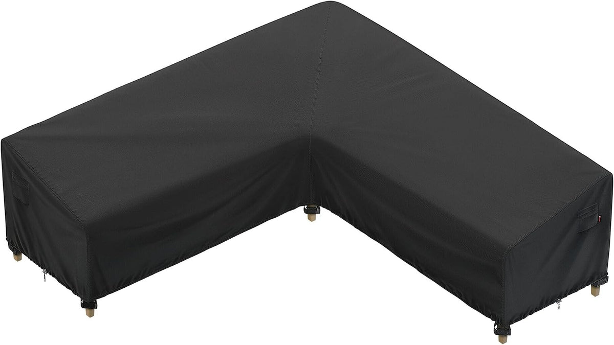 Outdoor Sectional Cover fit 80 x 80 inch L-Shaped Couch Sofa