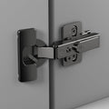 Full Overlay Soft Close Cabinet Hinges Frameless Cabinets 4 Pack Self-Closing Concealed Hinge 110° 4D Adjustment
