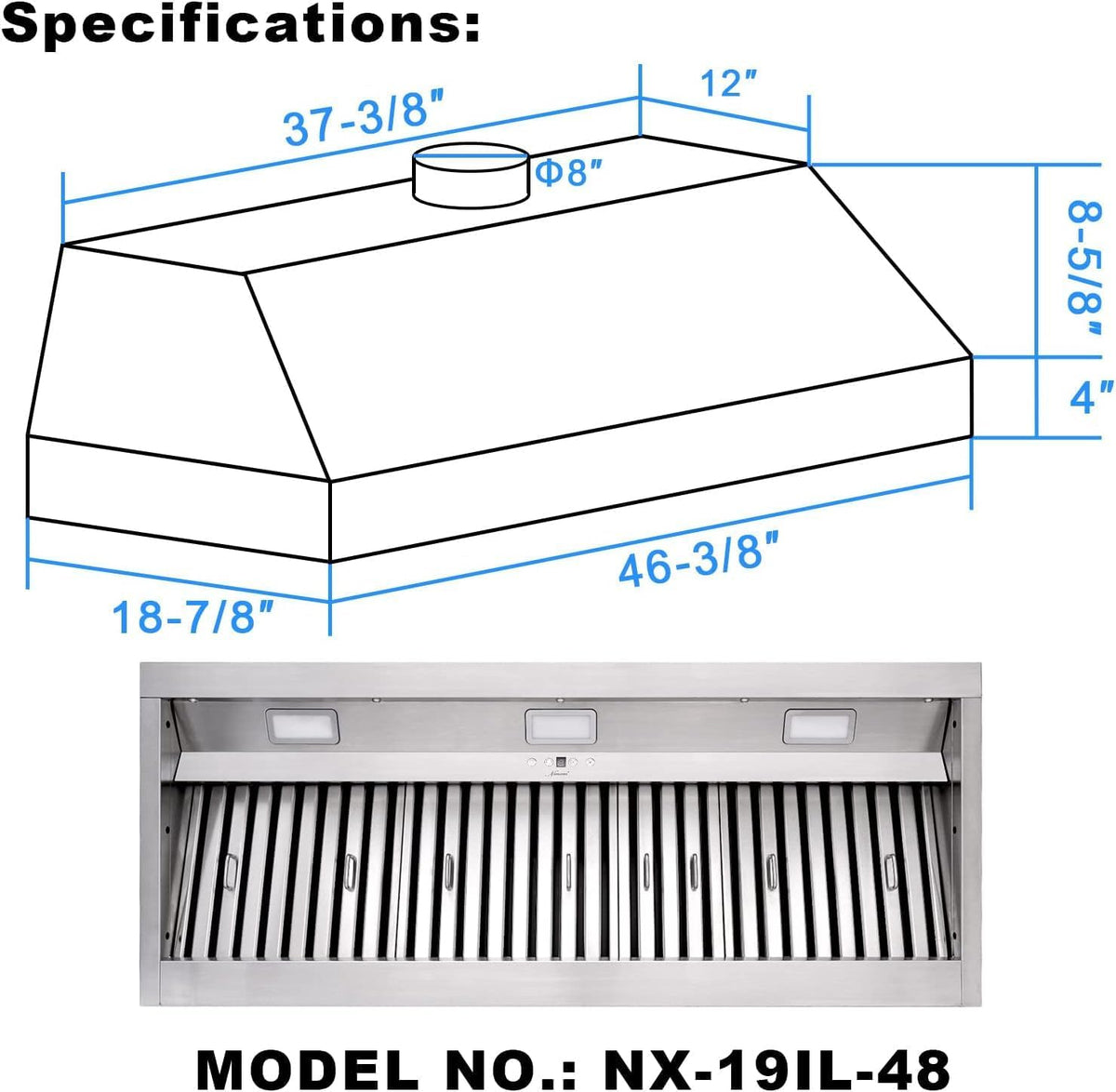 Brass Kitchen Range Hood