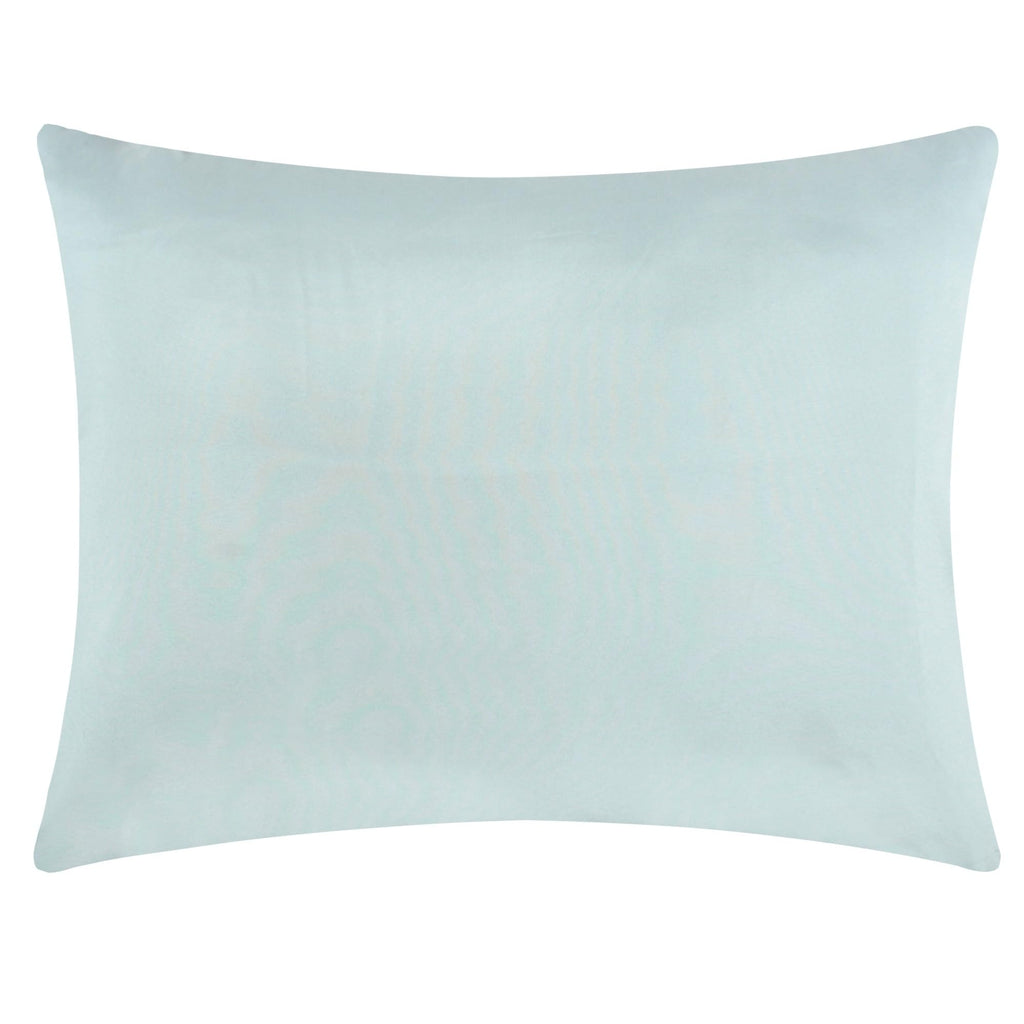 Home Coastal Paradise Woven Jacquard Matelasse Pillow Sham, Standard, Marina Seafoam
