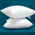 Cotton Fabric Plump Throw Pillow Inserts, Down Alternative Decorative Couch Cushion Cover Filler, 18 X 18 - Set of 2