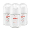 Glass Baby Bottles Wide Neck, 5.4 Oz, Pack of 3