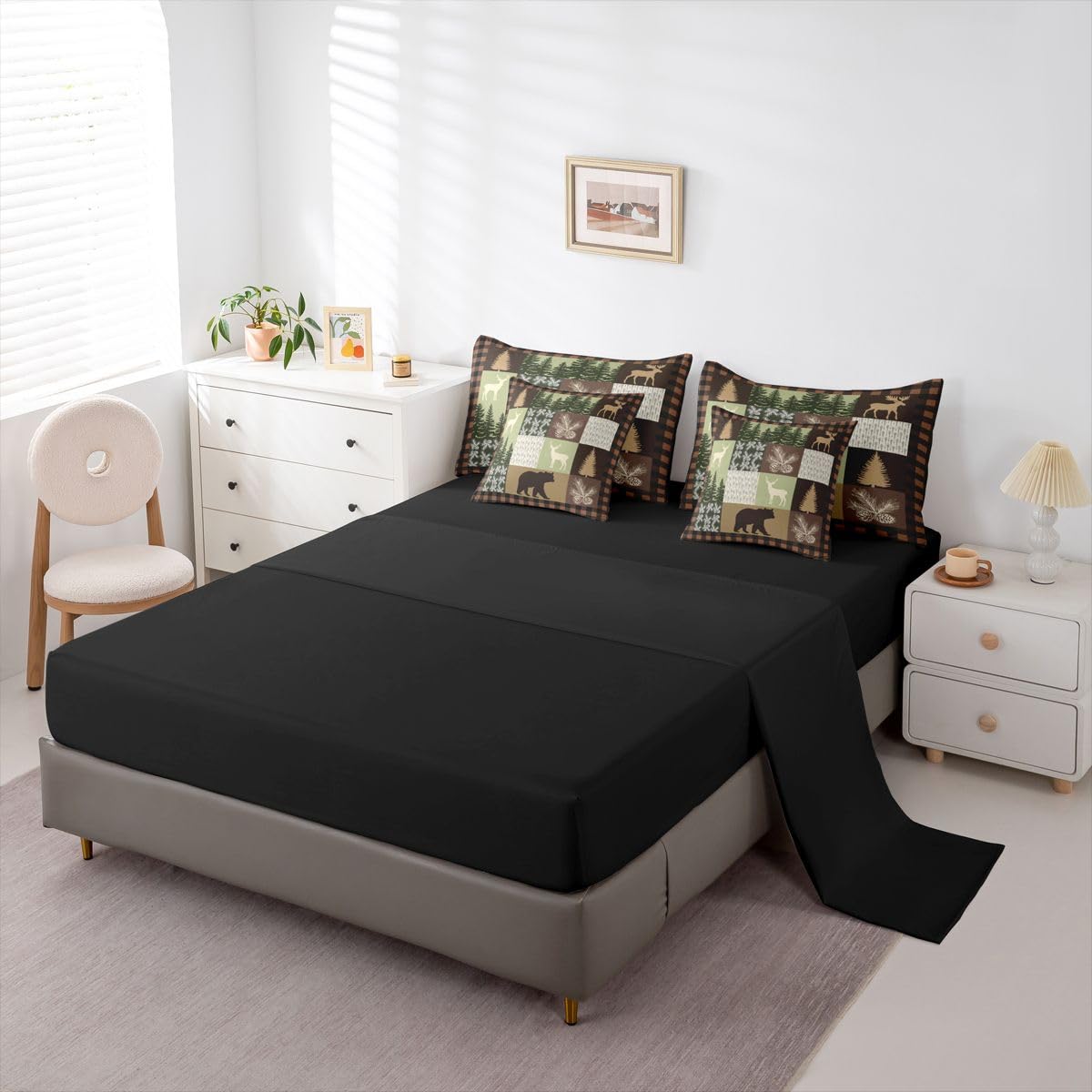 Cabin Lodge Comforter Set 7 Piece