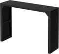 43-Inch Solid Wood Farmhouse Console Table in a Natural Finish