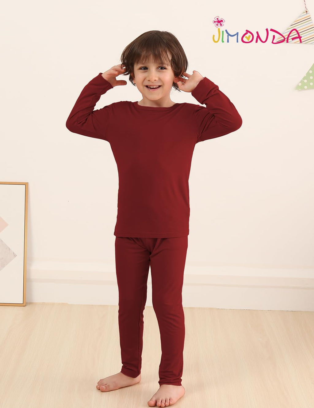 Kids Bamboo Rayon Pajamas Set Boy Girl Shorts Pjs