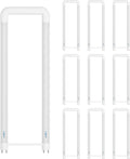T8 U Bend Shape LED Tube Light 20W ETL Listed 2x2FT 5000k 10 Pack