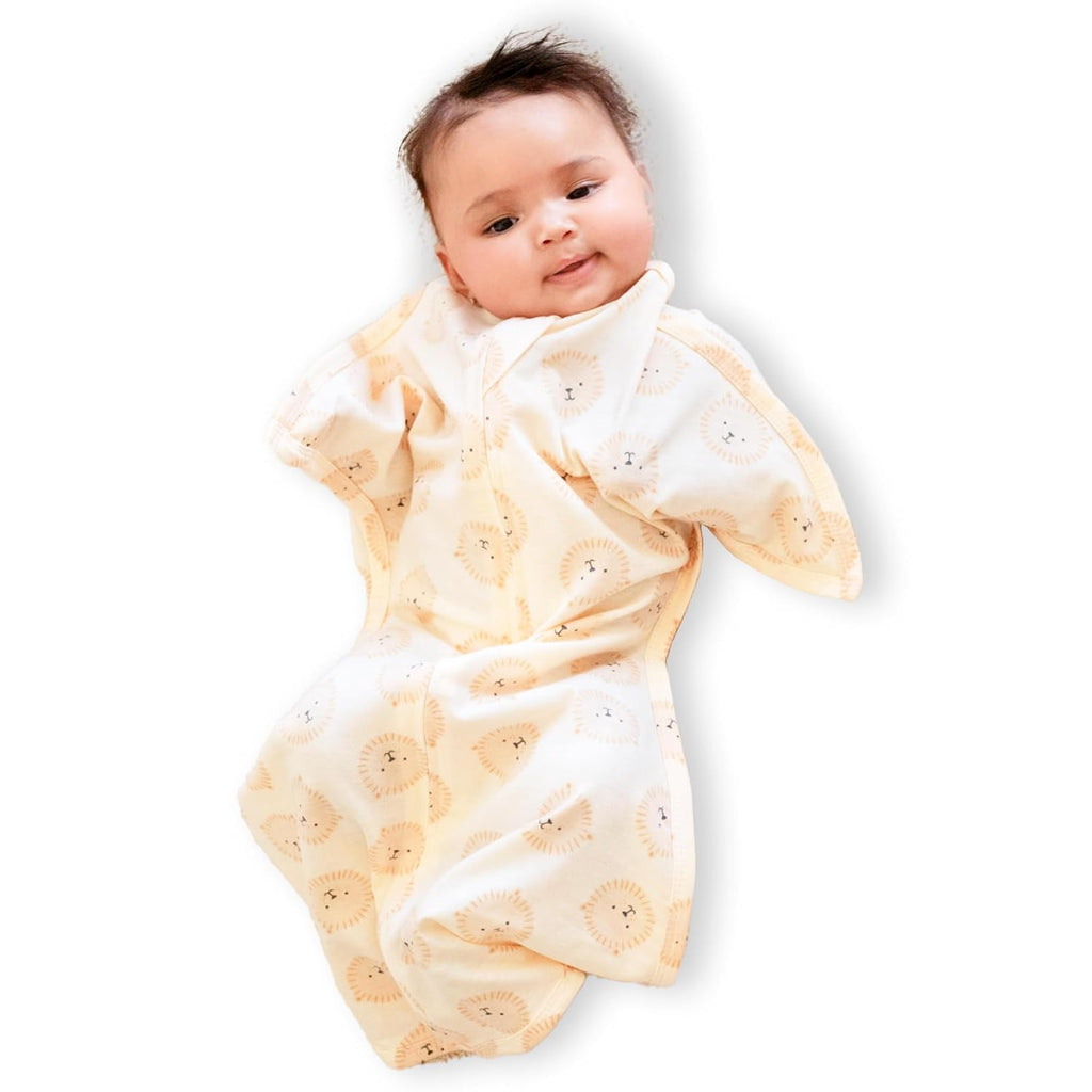 Transition Swaddle - Cozy Baby Swaddle Blanket with Zipper Convenience - Roomy Wearable Blanket for Easy