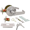 Azure Grade 2 Commercial Duty Cylindrical Lever Lockeset, ADA, UL Rated, Satin Chrome US26D (Entry)