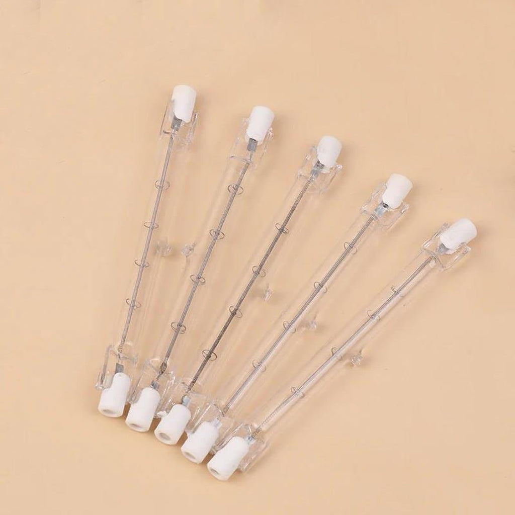 R7S Halogen 125mm 1000W 120V Dimmable Tungsten J125 T3 J Type Light Bulbs R7S 125 220V 1000W Double Ended Quartz Tube