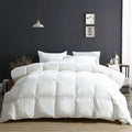 Luxury 100% Organic Cotton All Season Down Feather Fibers Comforter