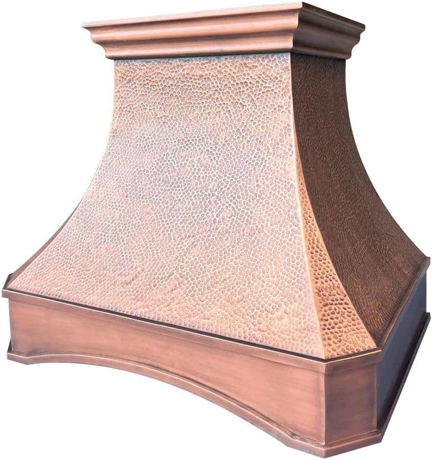 Copper Wall Mount Range Hood