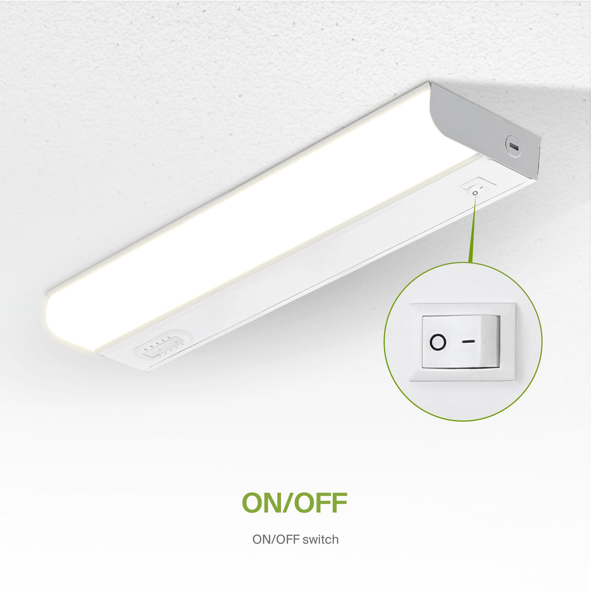 LED Under Cabinet Lighting Hardwired, 18 Inch 10W