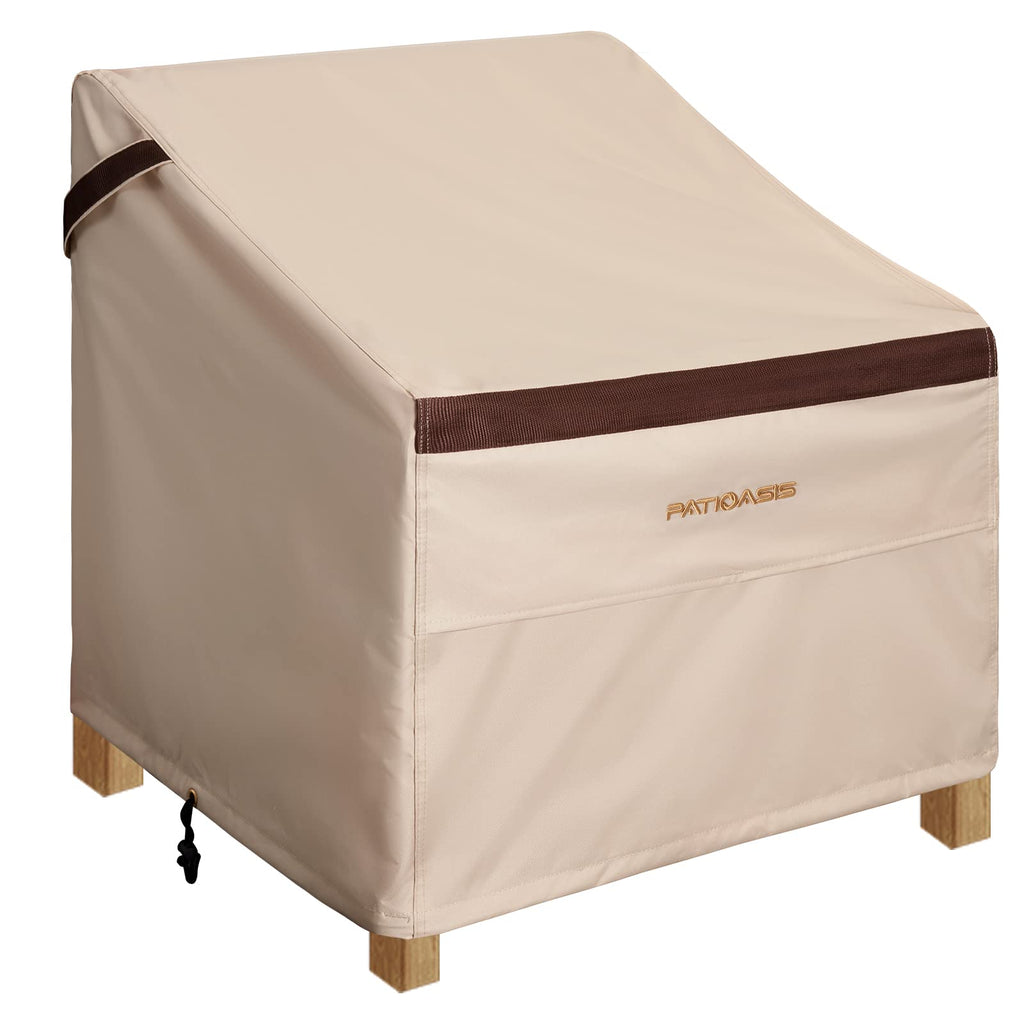 Outdoor Chair Covers 36''W x 37''D x 36''H Patio Furniture Cover for Chair Waterproof Heavy Duty Oversized 600D All