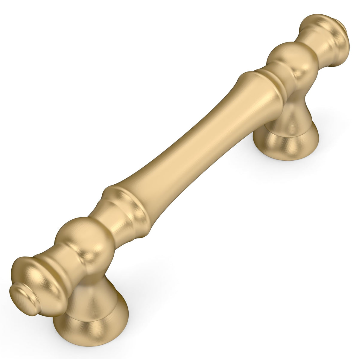 6 Pack Champagne Bronze Cabinet Pulls 3"