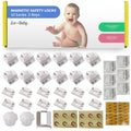 Magnetic Cabinet Locks for Babies, Child Safety Locks, 12 Pack