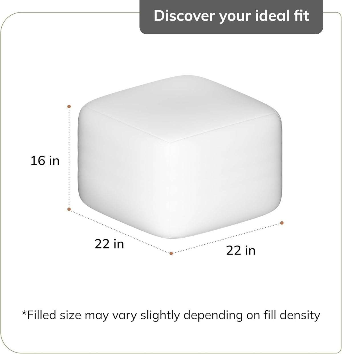 Pouf Ottoman Foot Rest, Ottoman Pouf, Comfortable Foot Stool, Decorative Floor Seating Decor, Bedroom & Home Décor