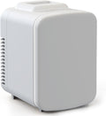 4L/6 Can Mini Fridge, Portable Cooler & Warmer Freon-Free Refrigerator, Provide Compact Storage for Skincare, Beverage