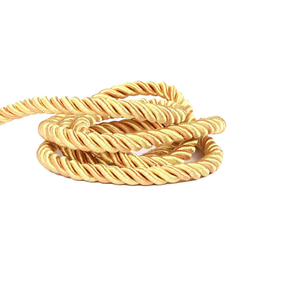 M Twisted Cord Trim Rope(Mix Gold) - 10 Yards 8m