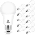Energetic A19 LED Bulb 100W Daylight 5000K Dimmable Light Bulbs, 13.5W 1600lm CRI80+, 15000Hrs, ETL Listed