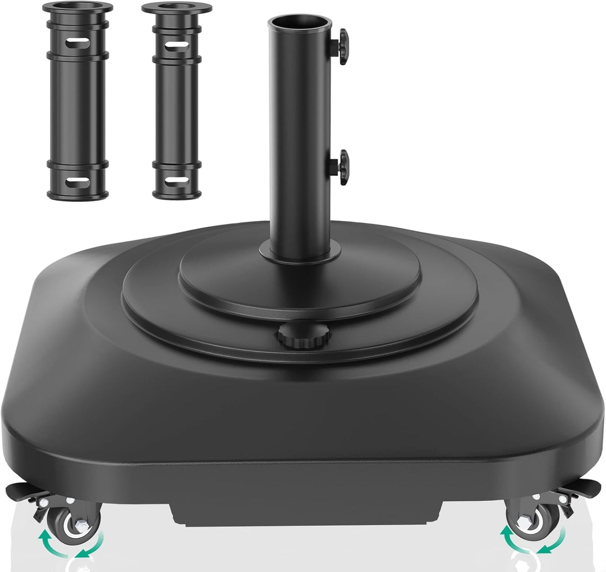 Extra Large Fillable Umbrella Base with 5 Wheels