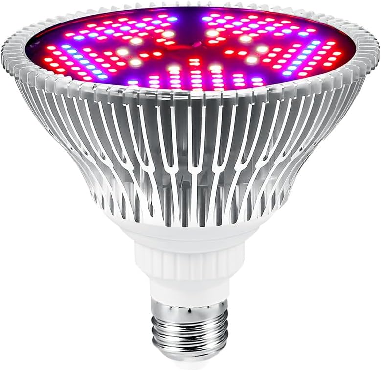 100W Plant Light Bulb E26/ E27 Indoor Full Spectrum Hydroponic Cultivate Lamps AC100-277V Seedls Growth Lights UV/IR