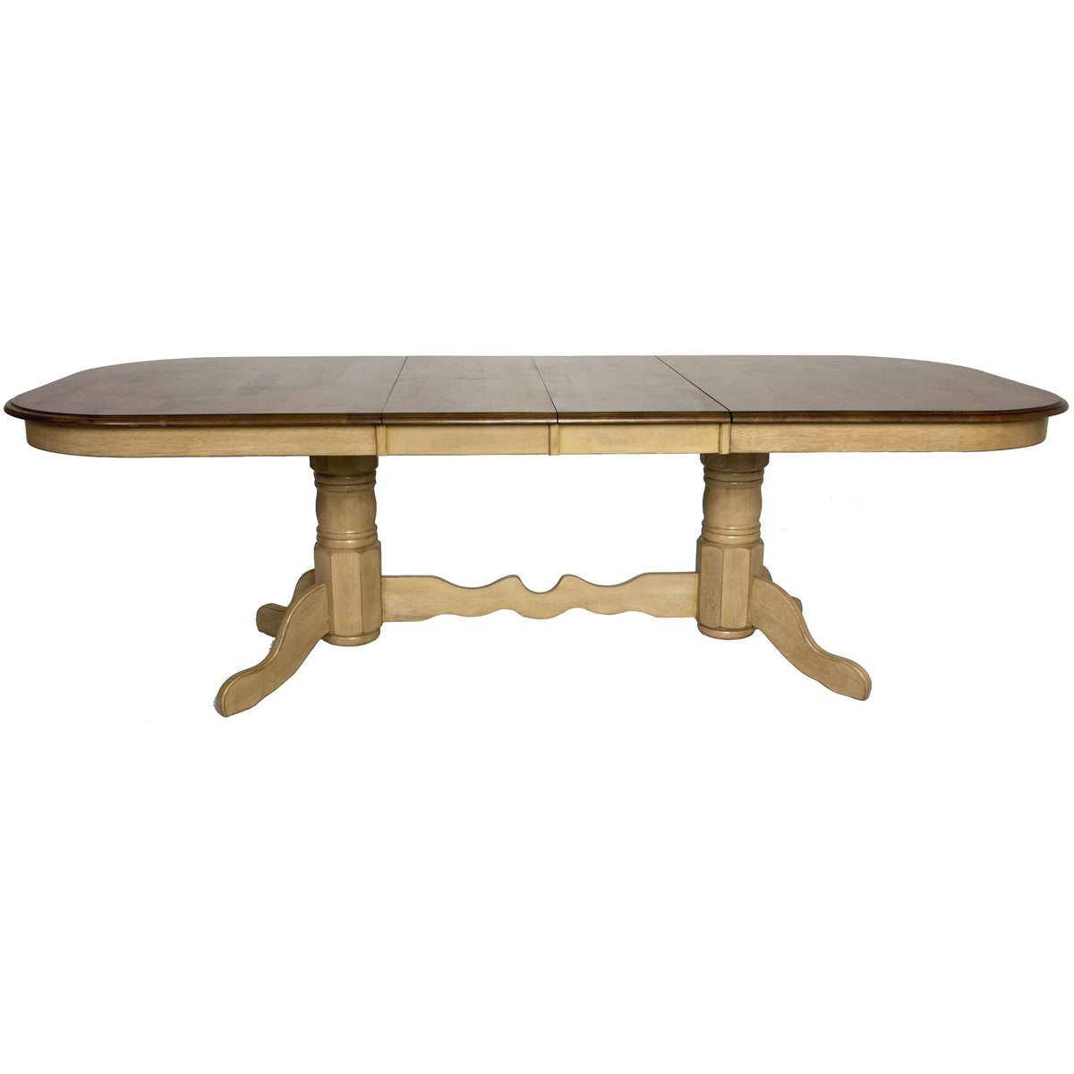 Brook Double Pedestal Extendable Dining Table