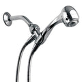 Earth Spa 3-Spray 1.5 GPM 2.7-in. Wall Mount Handheld Shower Head in Chrome, 1-Pack with Pressure Compensation