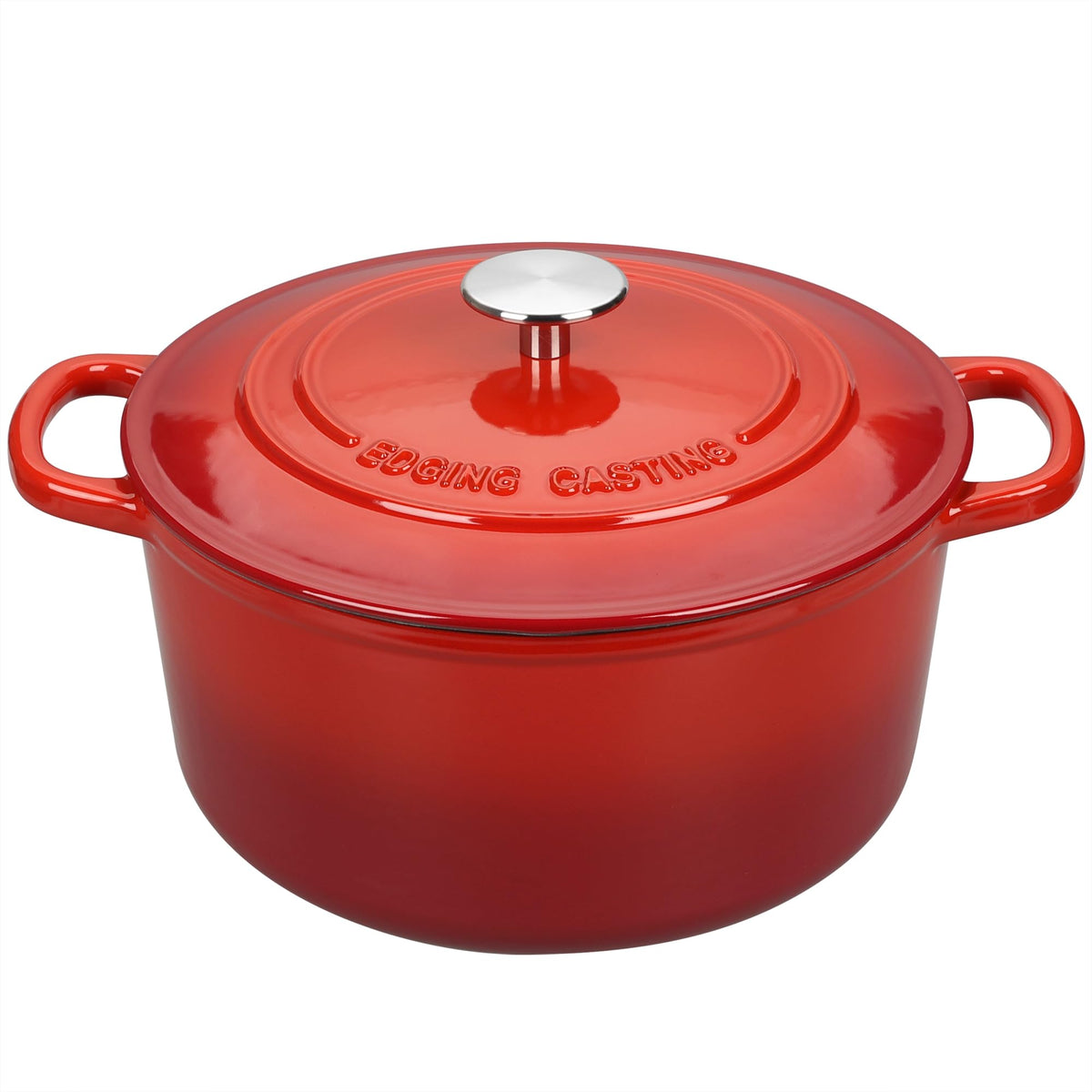 Enameled Cast Iron Dutch Oven with Sourdough Bread Baking Kit, Bread Dutch Oven with Lid, Includes Proofing Basket &