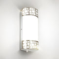 12 Inch LED Indoor Wall Sconce - Brushed Nickel Modern Dimmable 15W 2700K-5000K Adjustable Wall Mounted Light