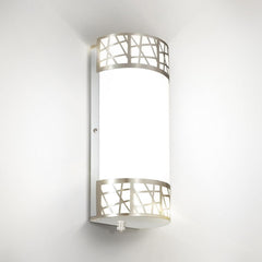 12 Inch LED Indoor Wall Sconce - Brushed Nickel Modern Dimmable 15W 2700K-5000K Adjustable Wall Mounted Light