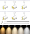 LED Track Lighting Kit with 6.6FT Rails, 10W White