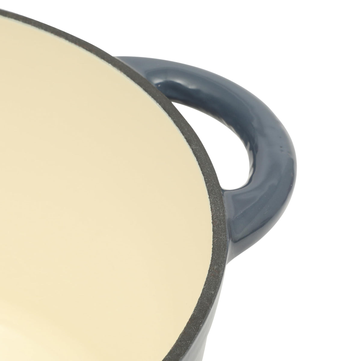 7 Qt Enameled Cast Iron Dutch Oven Pot with Lid - Round, Oven Safe to 500°F, Ideal for Bread Baking &
