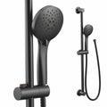 Eco Performance 5 Funtion Handheld Showerhead, 30 Inch Slide Bar and 69 Inch Hose, 3558EPBL